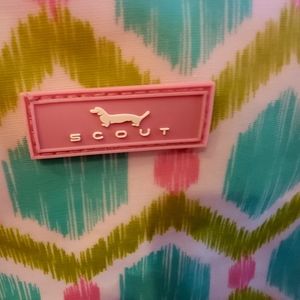 "Scout travel bag"
